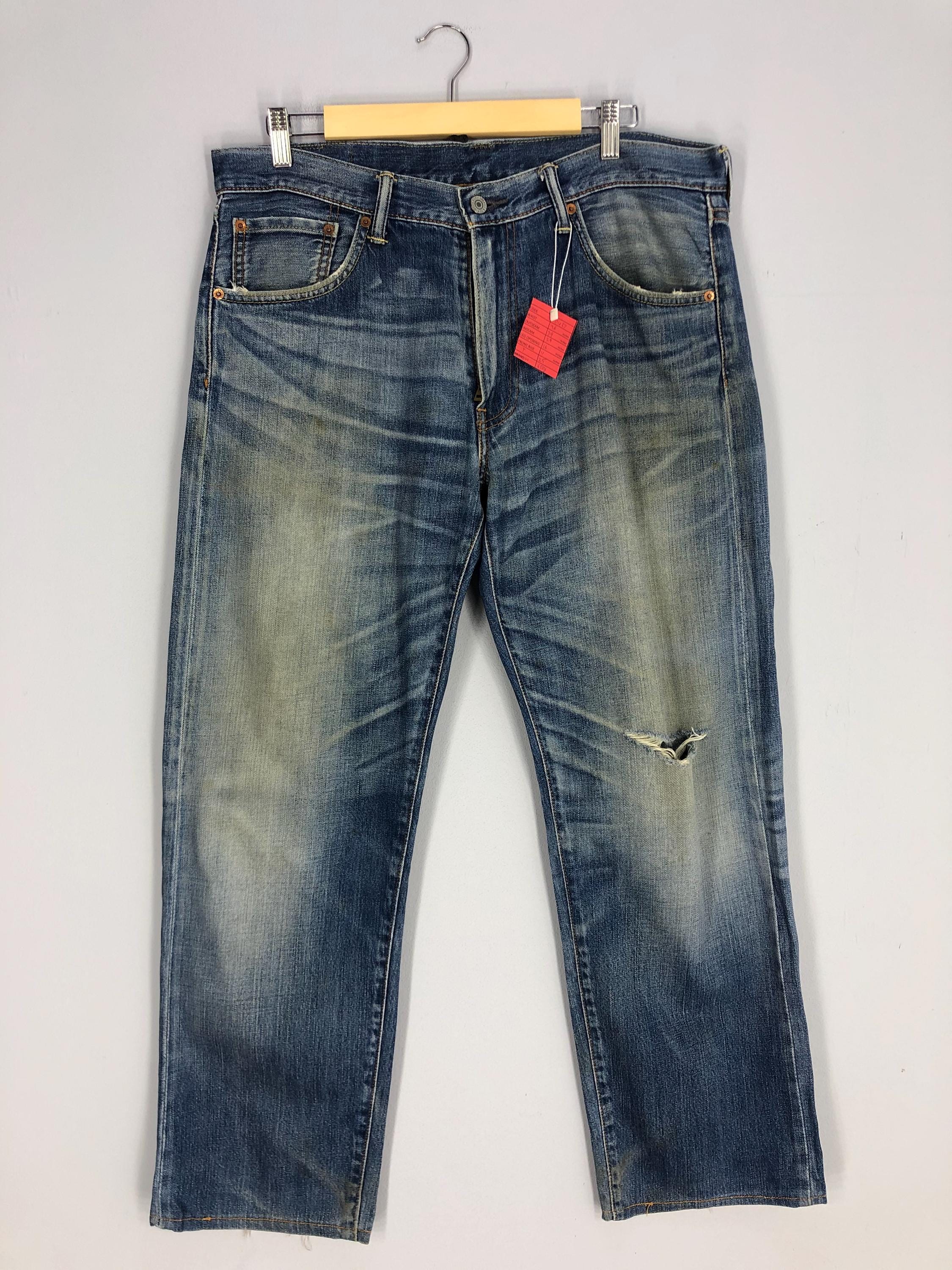Size 36x39 Vintage Levi's 503 Stone Washed Jeans Levis Blue