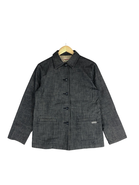 ジャケット・アウター 70s McGregor Gray Wool Stadium Jacket Vintage 90s Mcgregor Varsity Jacket Mcgregor Letterman