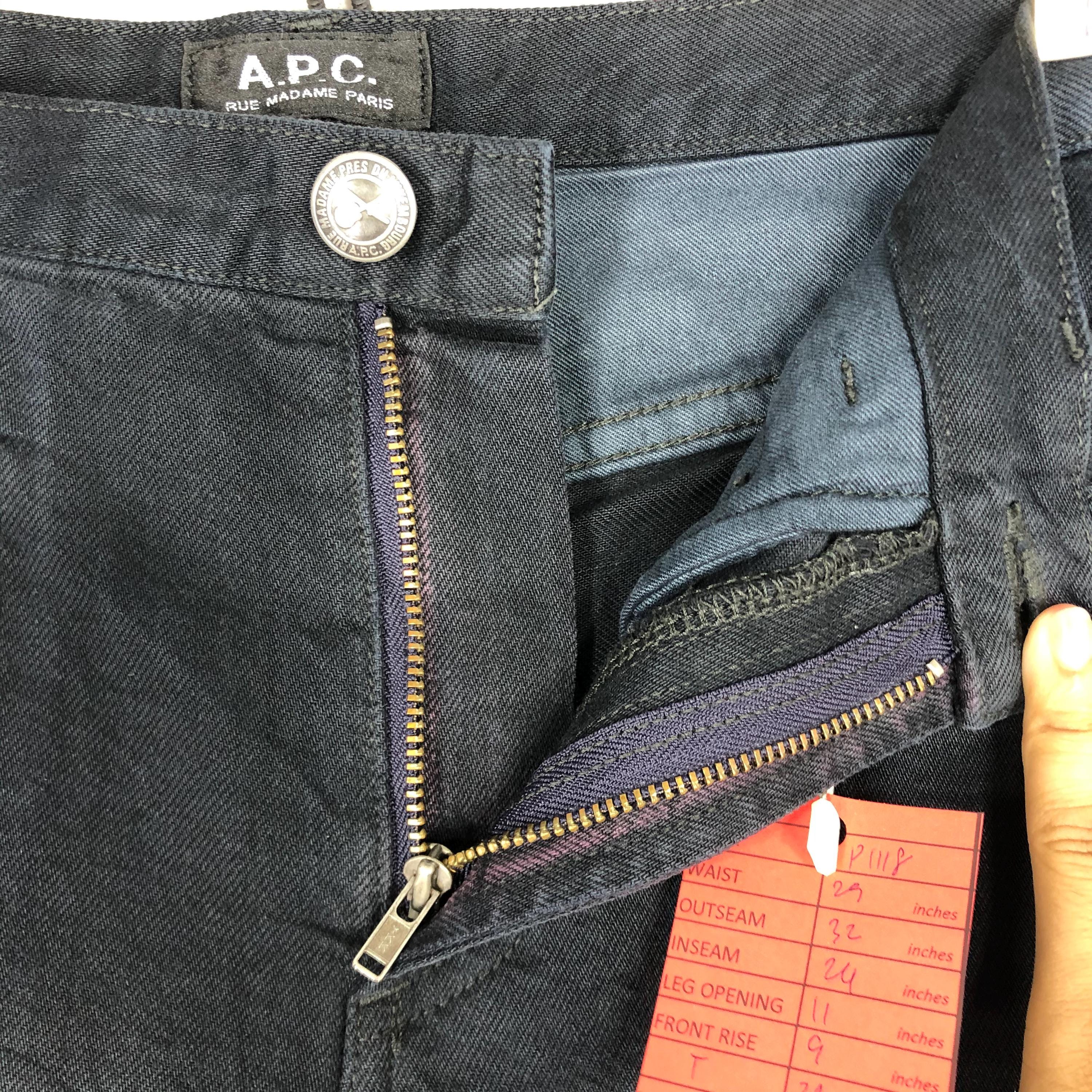 A.P.C. パリ ブラック スキニージーンズ - サイズ 29、日本製 - Etsy 日本