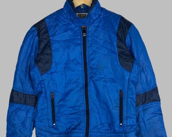 Chaqueta de esquí GTO vintage de los años 90: azul, talla M