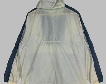 Vintage 90's Bitch Skateboards Anorak Jacket Zipper Medium Bitch