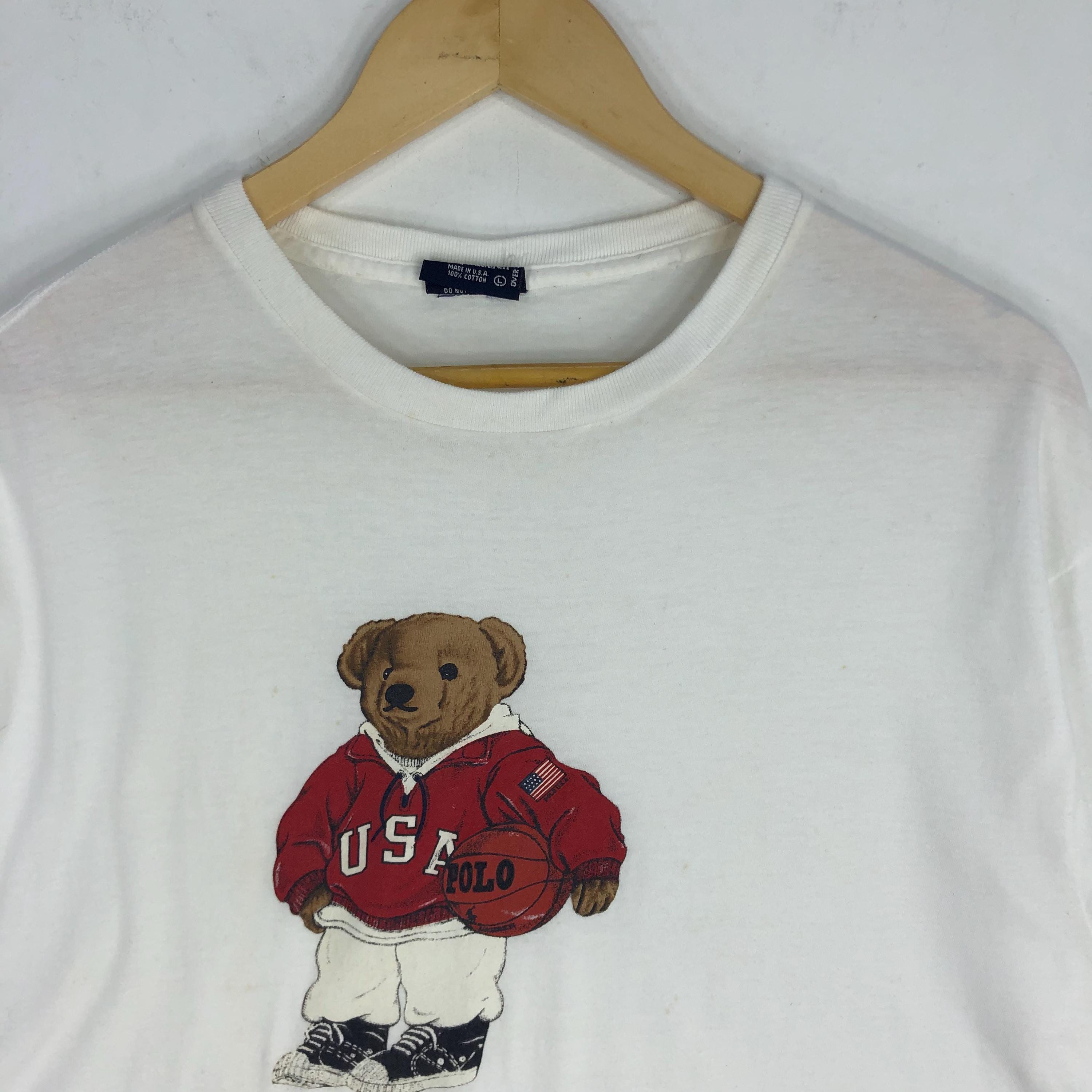 ラルフローレンポロベア バスケットボールTシャツ XS POLO RALPH