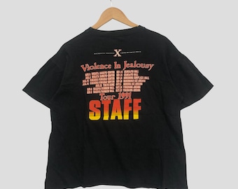 Vintage 90s X Japan Tour T-shirt: Double Sided Graphic Band Tee - Etsy