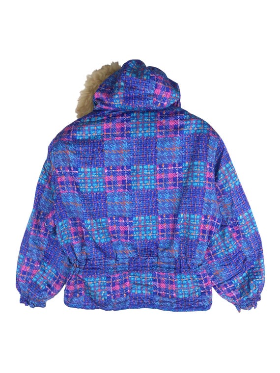 Volpe neve　ゴールドウイン　スキー　スノボー　レディース　Mサイズ Vintage Volpe Neve Goldwin Ski Jacket: Multicolor Bomber, Size M