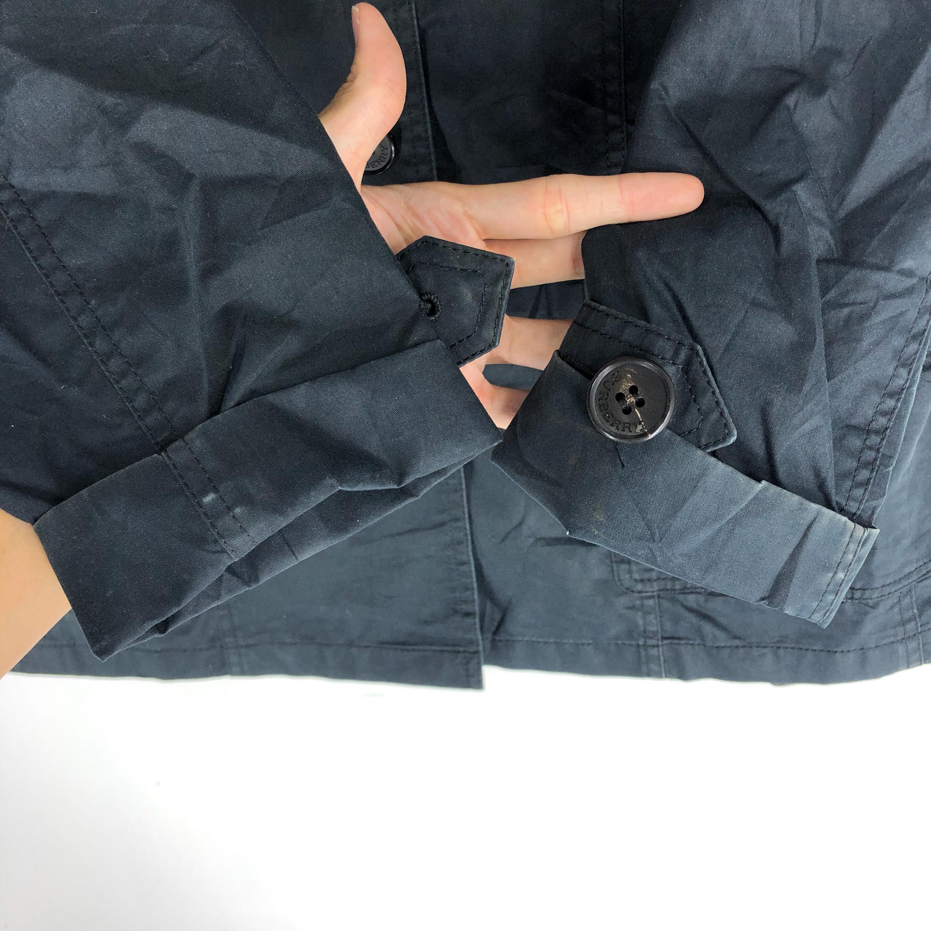 Vintage Burberry Black Label Trench Coat Burberrys Trench