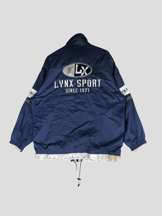 Vintage Lynx Sport Nylon Windbreaker Jacket - Size L - Etsy