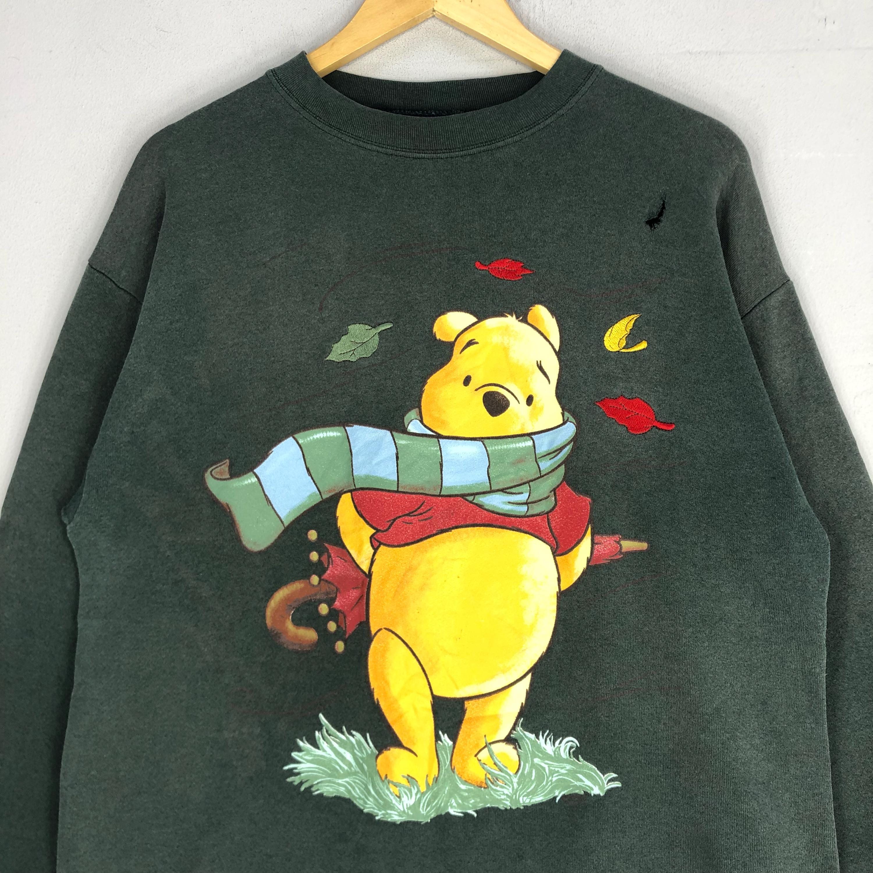 愛用 Winnie 90s Vintage the Walt Crewneck Pooh Sweatshirt Pooh トップス
