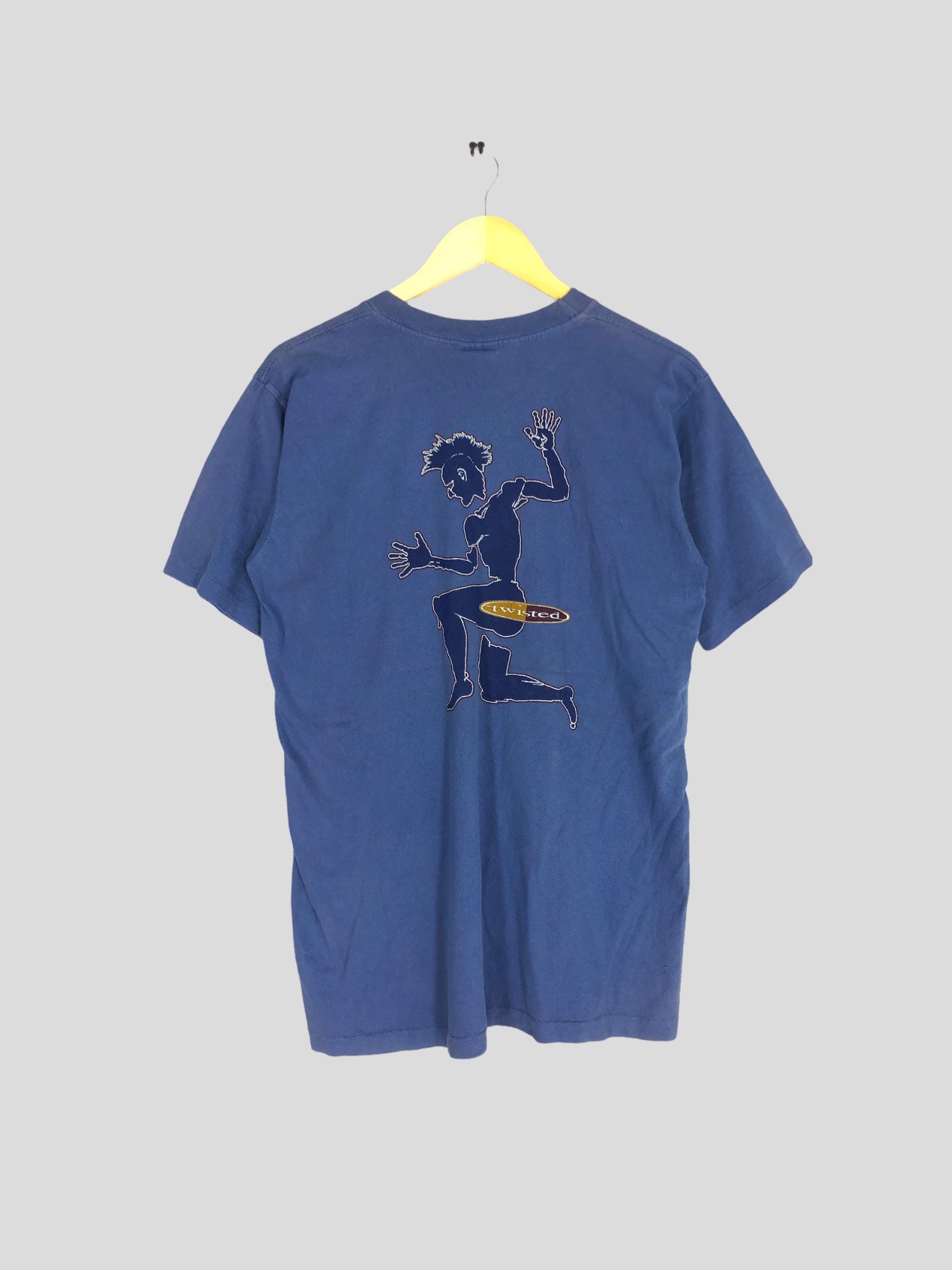 50% OFF! 90's Twisted Retro Wear T Shirt Medium Twisted Big