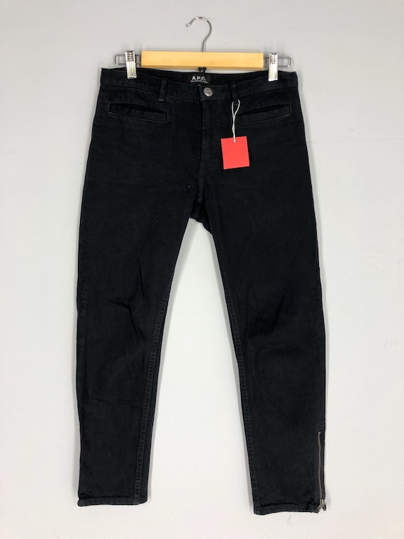 A.P.C. パリ ブラック スキニージーンズ - サイズ 29、日本製 - Etsy 日本