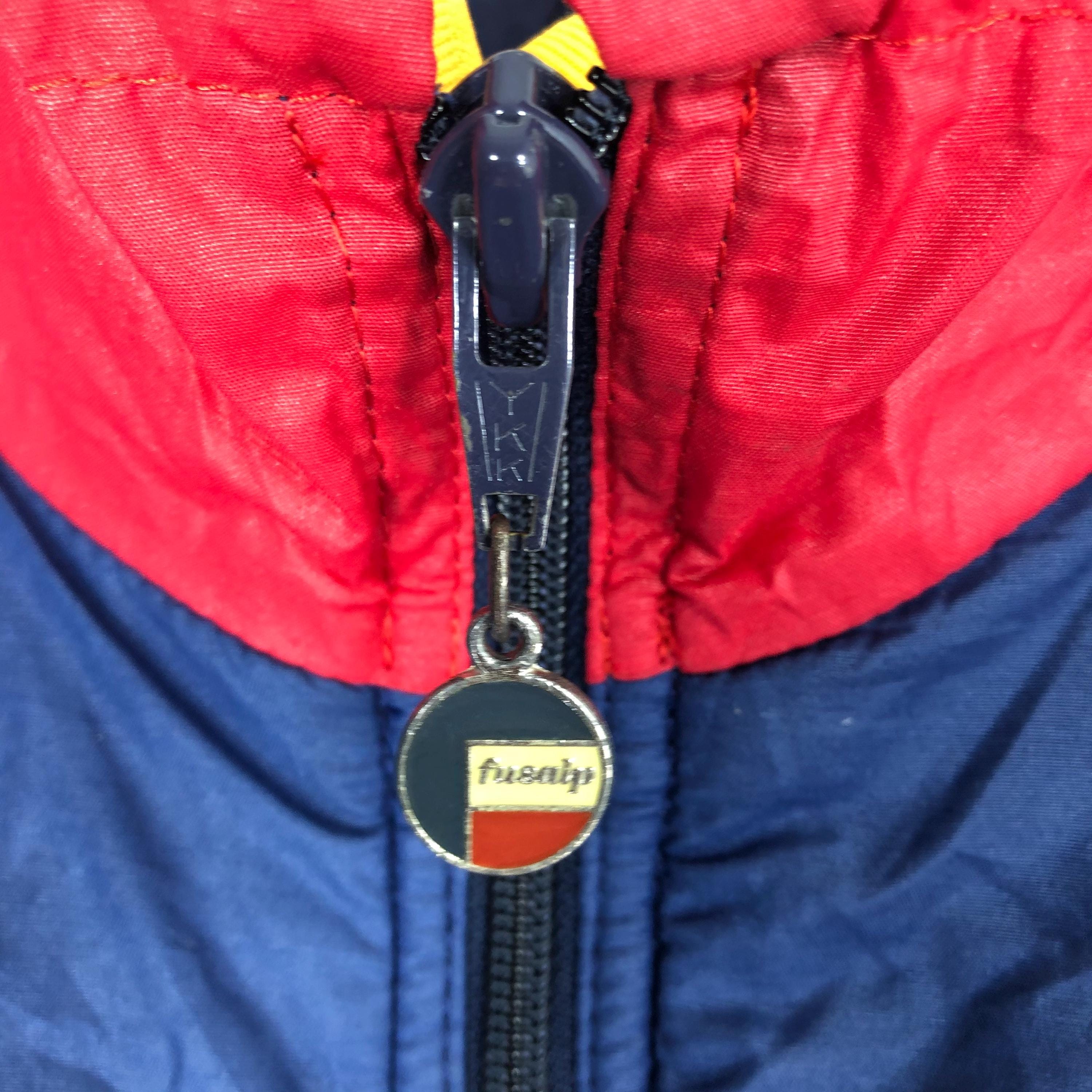 Vintage Fusalp Ski Wear Bomber Jacket Large Fusalp French
