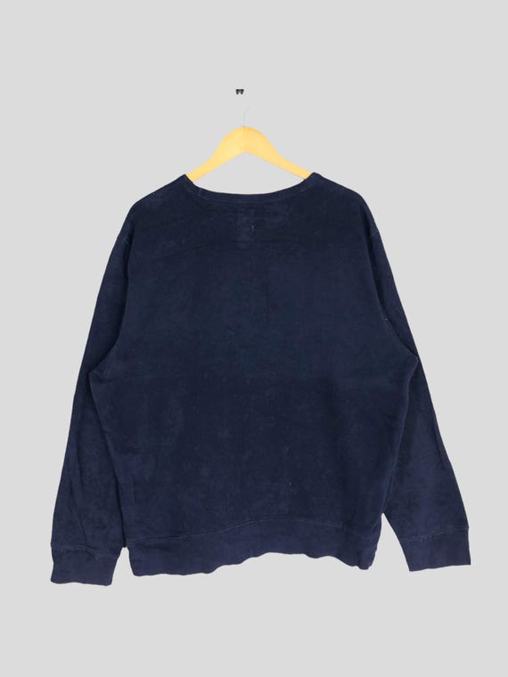 トップス 00s OLDGAP Biglogo pullover sweat Vintage GAP Biglogo Sweatshirt XL Blueblack Gap Crewneck Gap