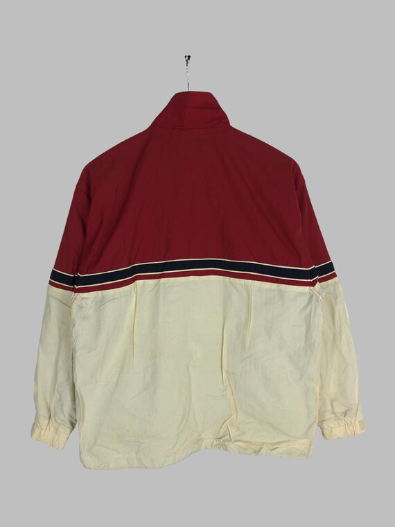 希少 VINTAGE O'NEILL オニール 80s オーバーサイズ バックロゴ ボアフリース ジャケット Lサイズ logo fleece jacket old 70s 90s 00s Vintage O'NEILL Jacket Size L red big logo 90s 00s sport