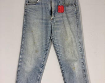 Vintage Wrangler Jeans, Stone Washed Denim (31x36)