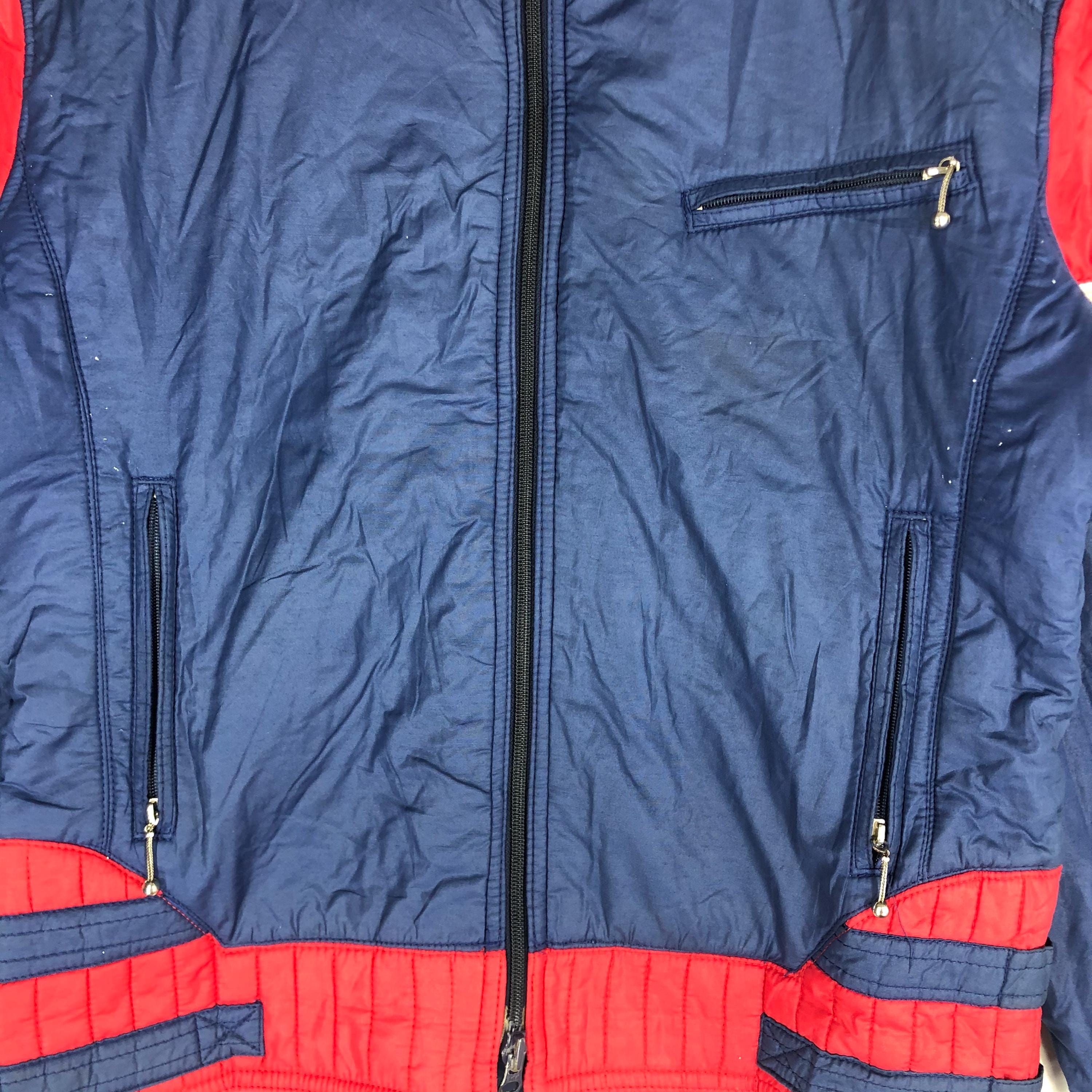 Vintage Fusalp Ski Wear Bomber Jacket Large Fusalp French