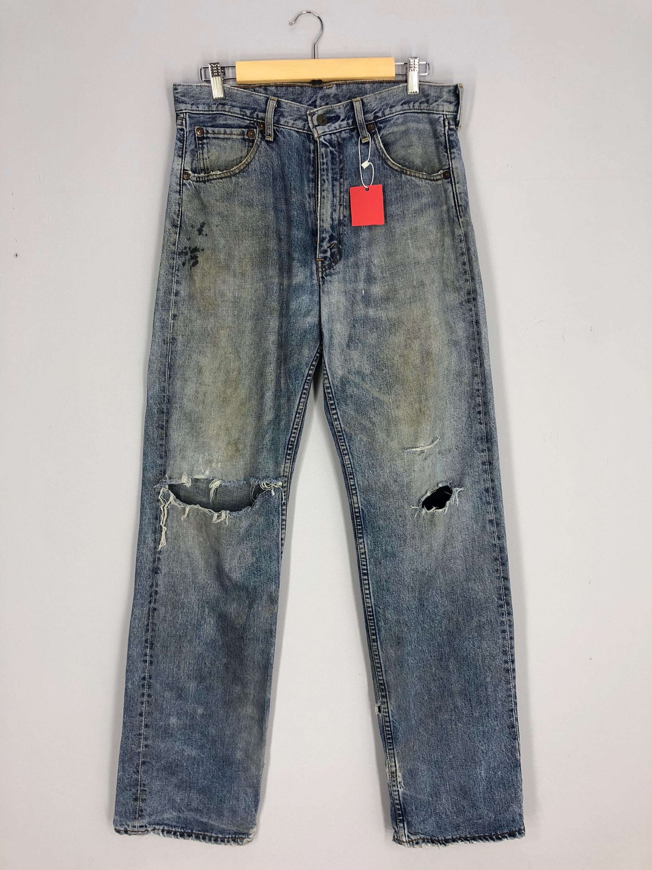 パンツ US VINTAGE LEVIS 80s 90s Vintage Levis 501 Redline Selvedge 80s 90s Denim Jeans fit