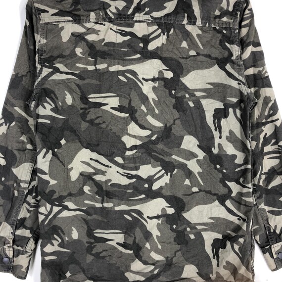 ヴィンテージ カモフラージュ コットン ミリタリー ジャケット