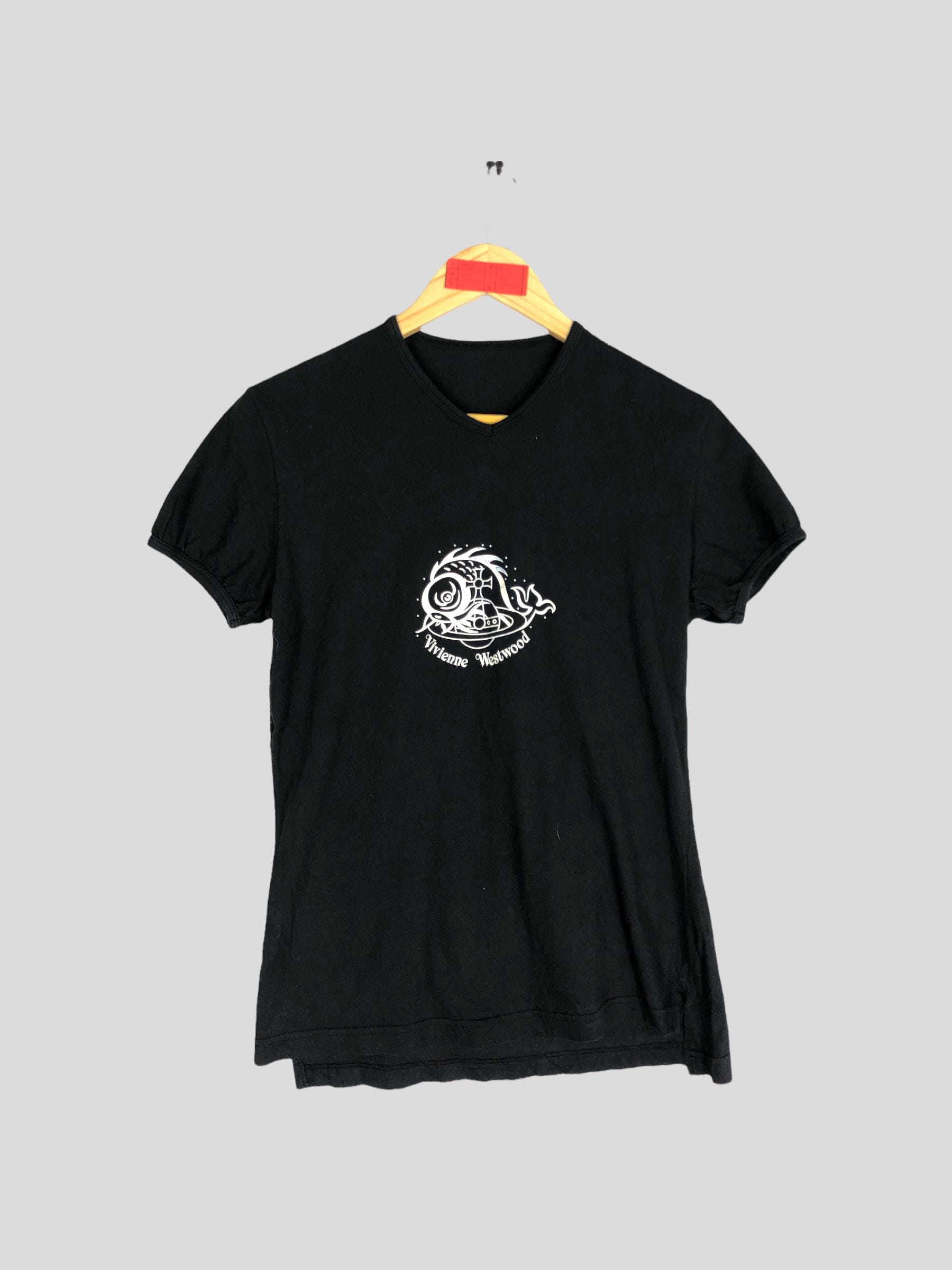 Vivienne Westwood ロゴ Tシャツ ブラック Vintage Vivienne Westwood Logo Womenswear Brand Style