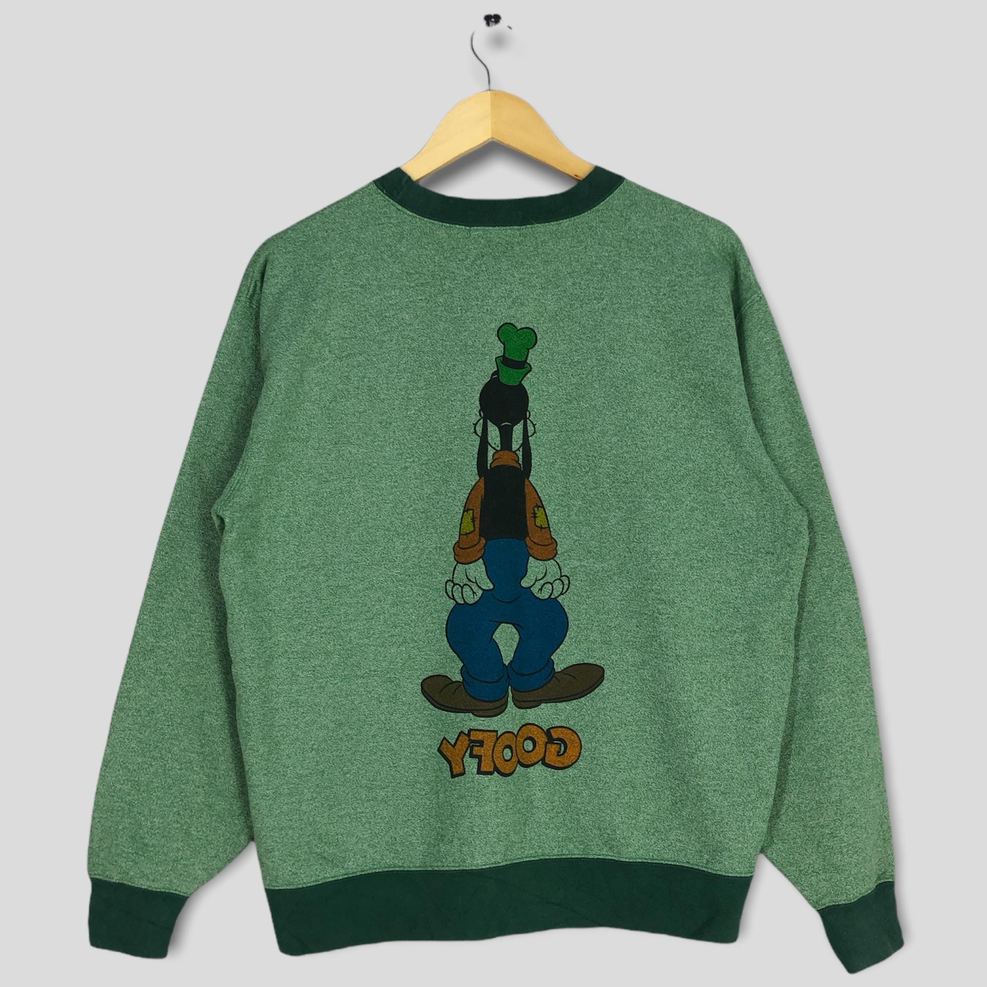 Vintage Goofy Walt Disney Cartoon Sweatshirt Small Disney
