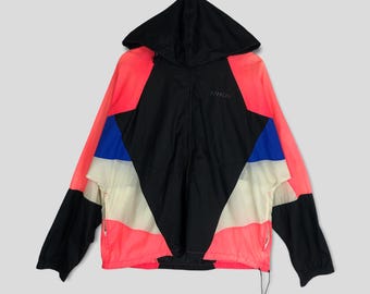 Vintage 90's Nike Swoosh Training Jacket Large Nike Swoosh Grey Tag Windbreaker Jacket Nike Sportswear Jacket 1980s Nike Light Jacket Size L