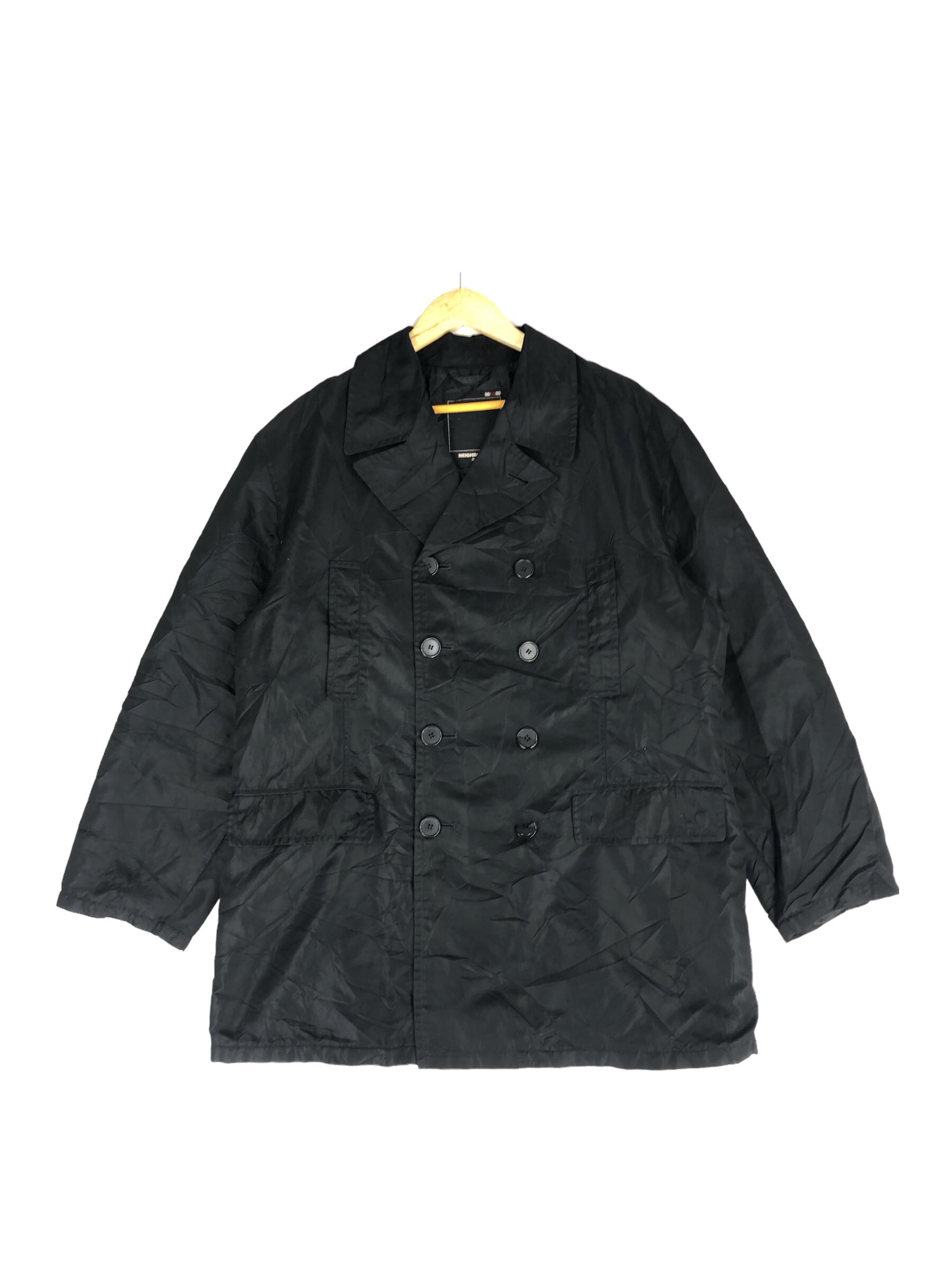 Neighborhood, Vintage 90s Neighborhood Double Breasted Cotton Jacket - Size L