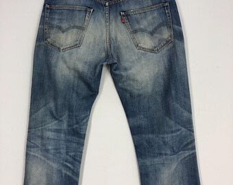 Size 36x39 Vintage Levi's 503 Stone Washed Jeans Levis Blue