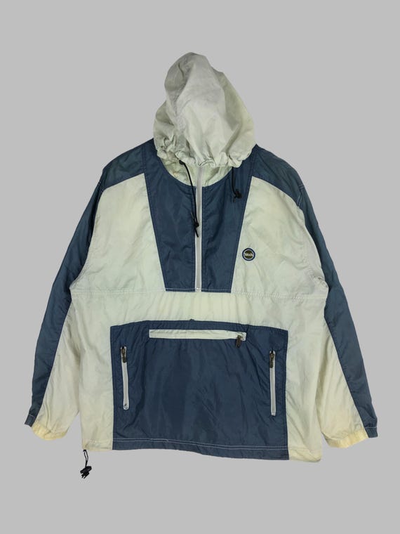 Vintage 90's Bitch Skateboards Anorak Jacket Zipper Medium Bitch