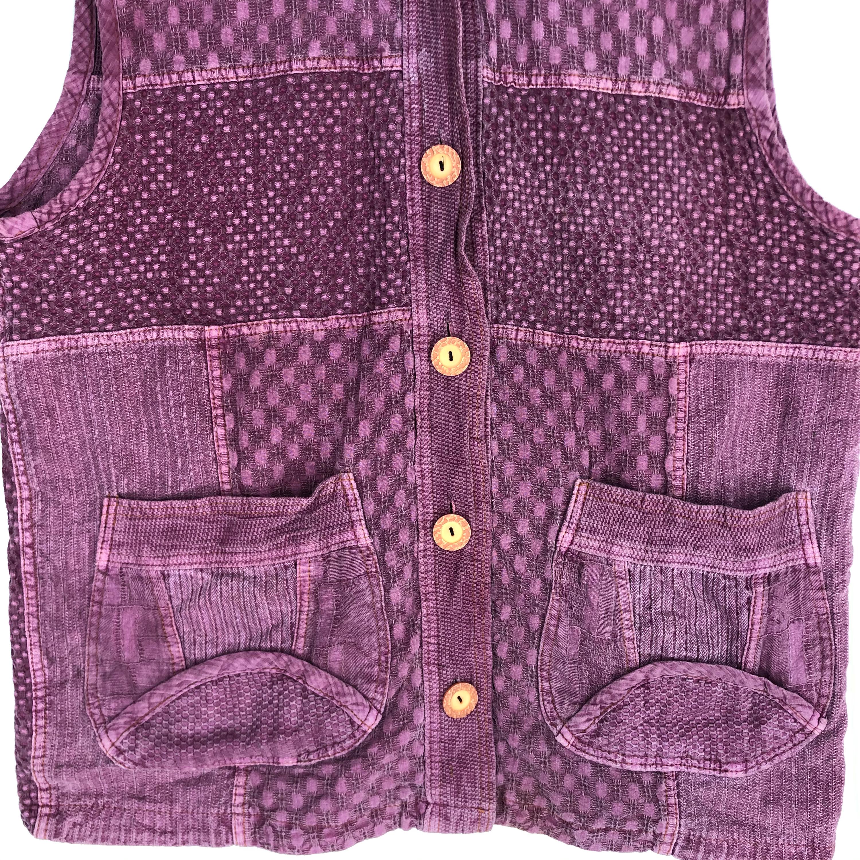【SATIIIZ】Mir Vintage Garment Vest Mir Vintage Garment Vest - satiiiz