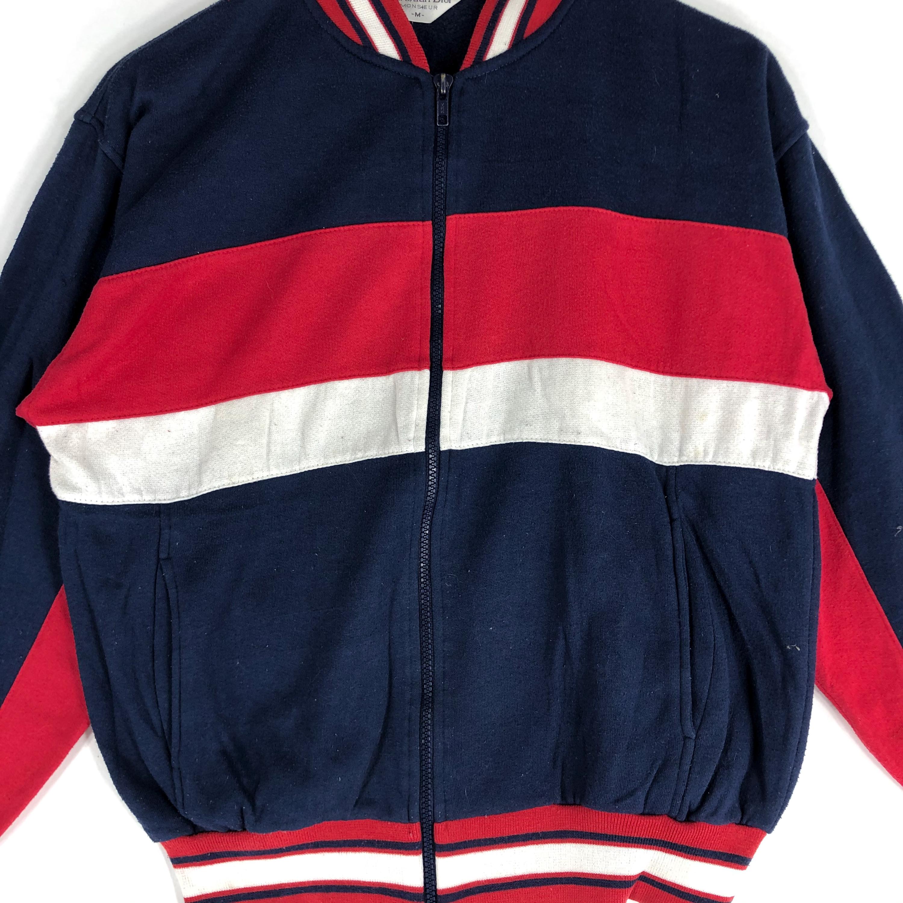 Vintage Christian Dior Monsieur Sports Zip up Sweater Color Vintage Christian Dior Monsieur Sports Zip up Sweater Color