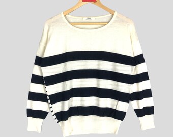 Vintage Striped Knit Sweater, Relume Journal Standard, Size M