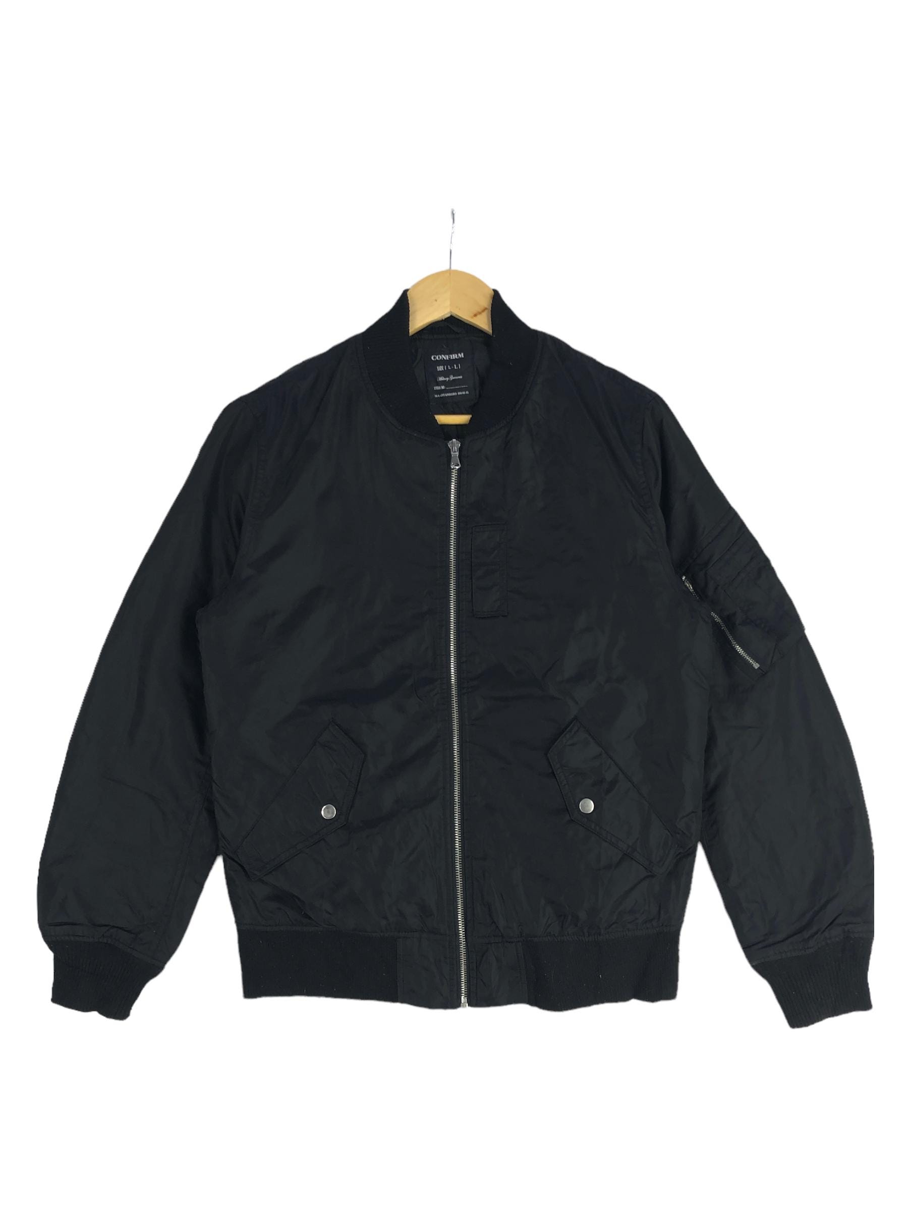 ジャケット・アウター 00s Ma-1 bomber jacket military L Vintage Y2K Confirm MA-1 Military Garments Bomber Jacket