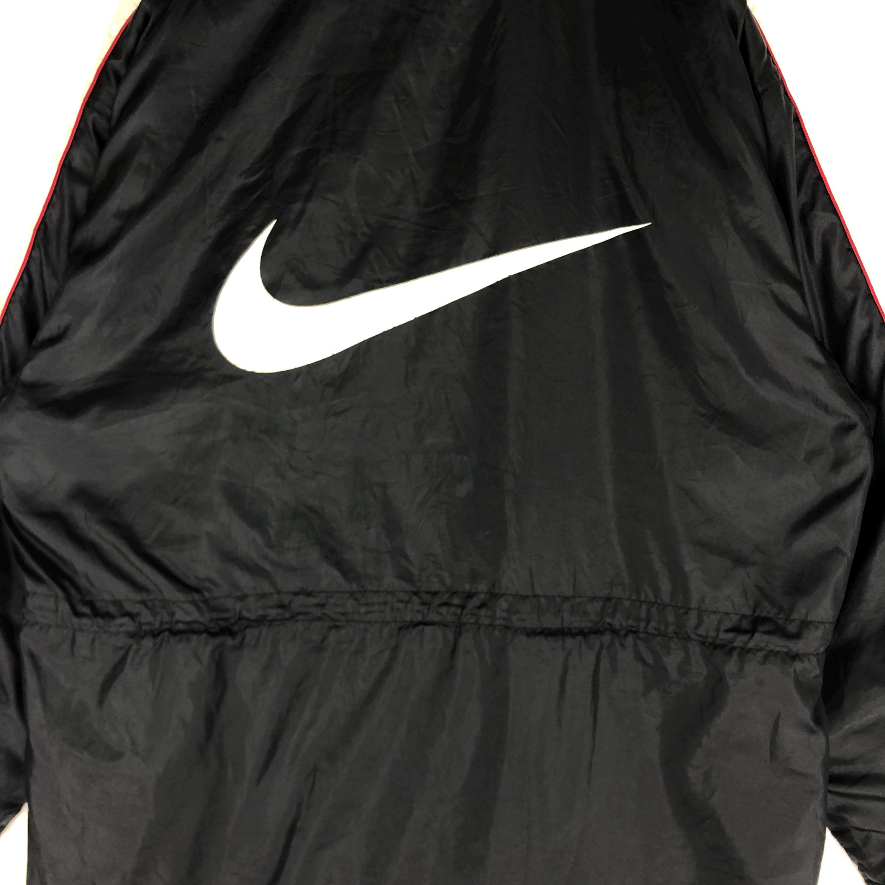 Vintage 90s Nike Swoosh Long Jacket Training Jacket Xxlarge Nike
