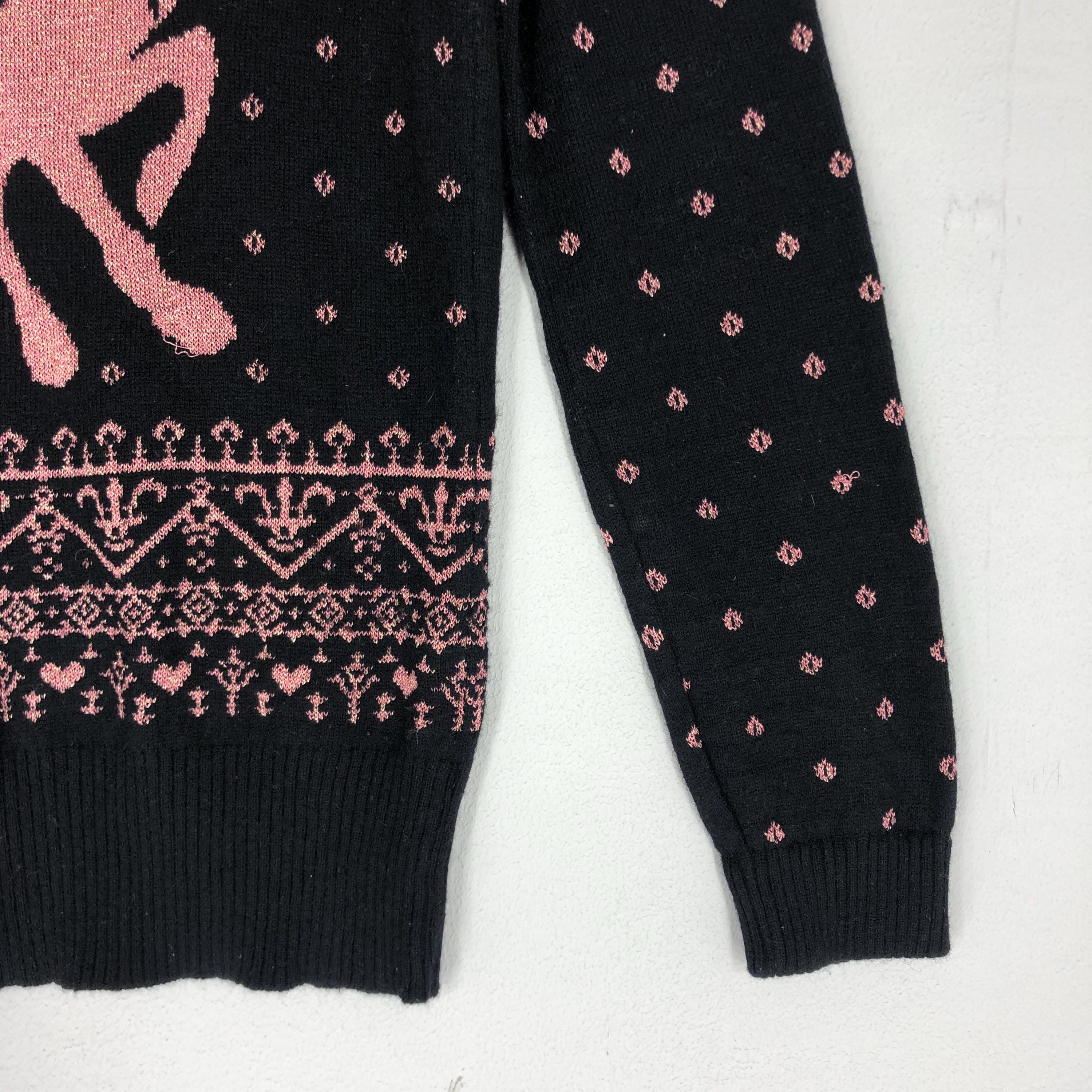 Vintage Hysteric Glamour Unicorn Knit Sweater, Size S - Etsy