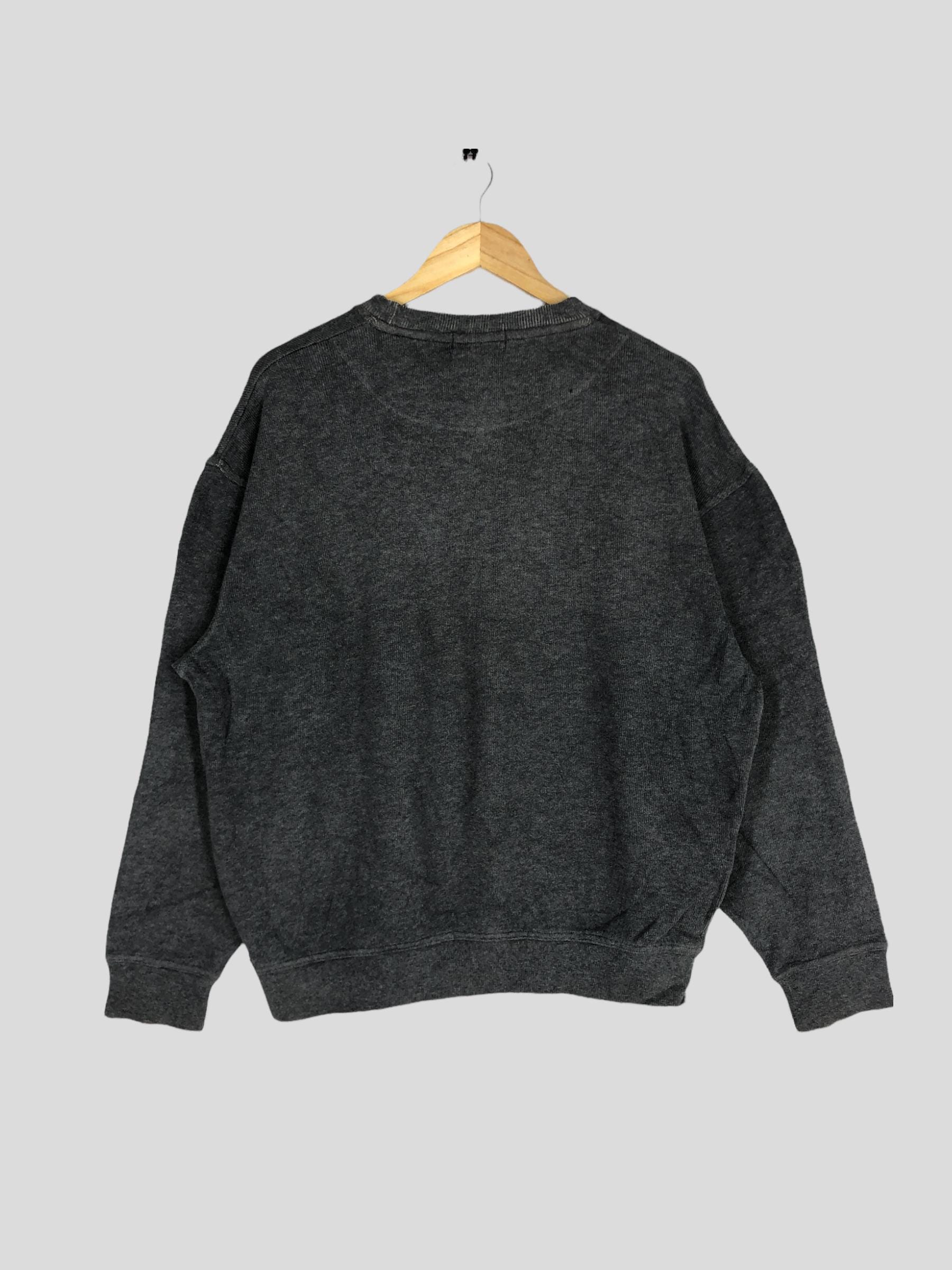 Vintage 90s Chaps Ralph Lauren Gray Crewneck Sweatshirt - Size L