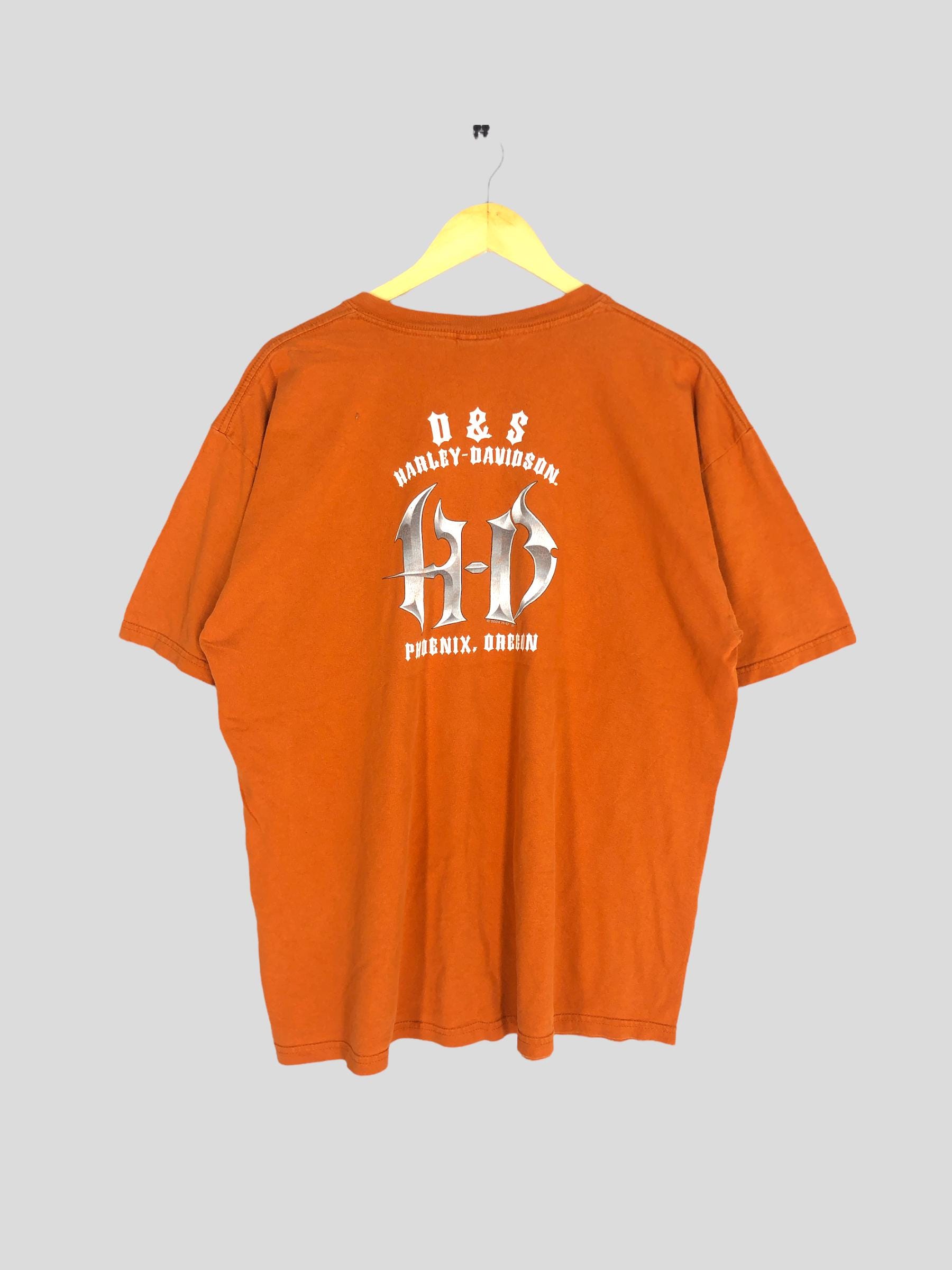 ヴィンテージ ハーレーダビッドソン Tシャツ：バトル・ザ・HD スネーク 