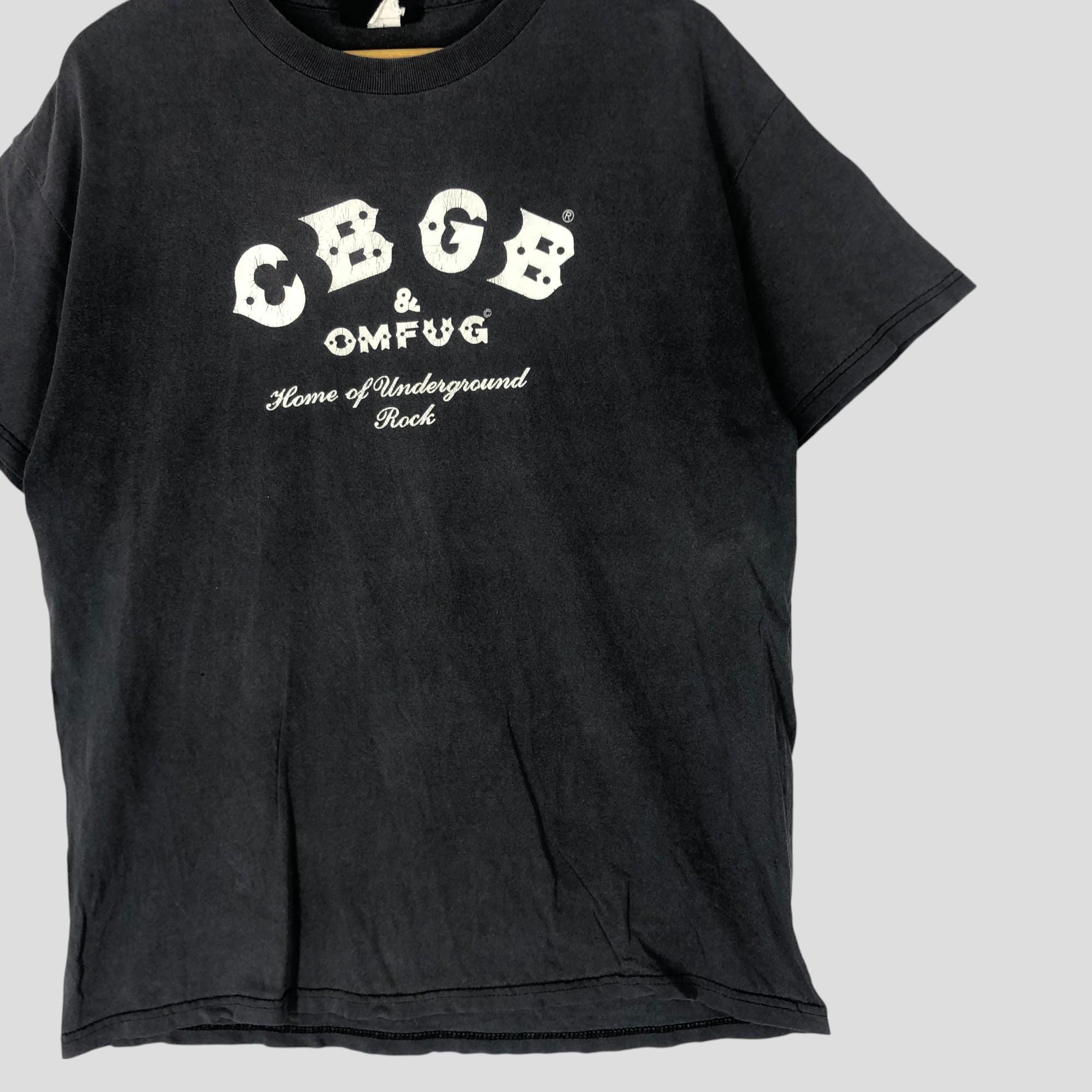 Vintage 90s CBGB & OMFUG T-shirt Home of Underground Rock