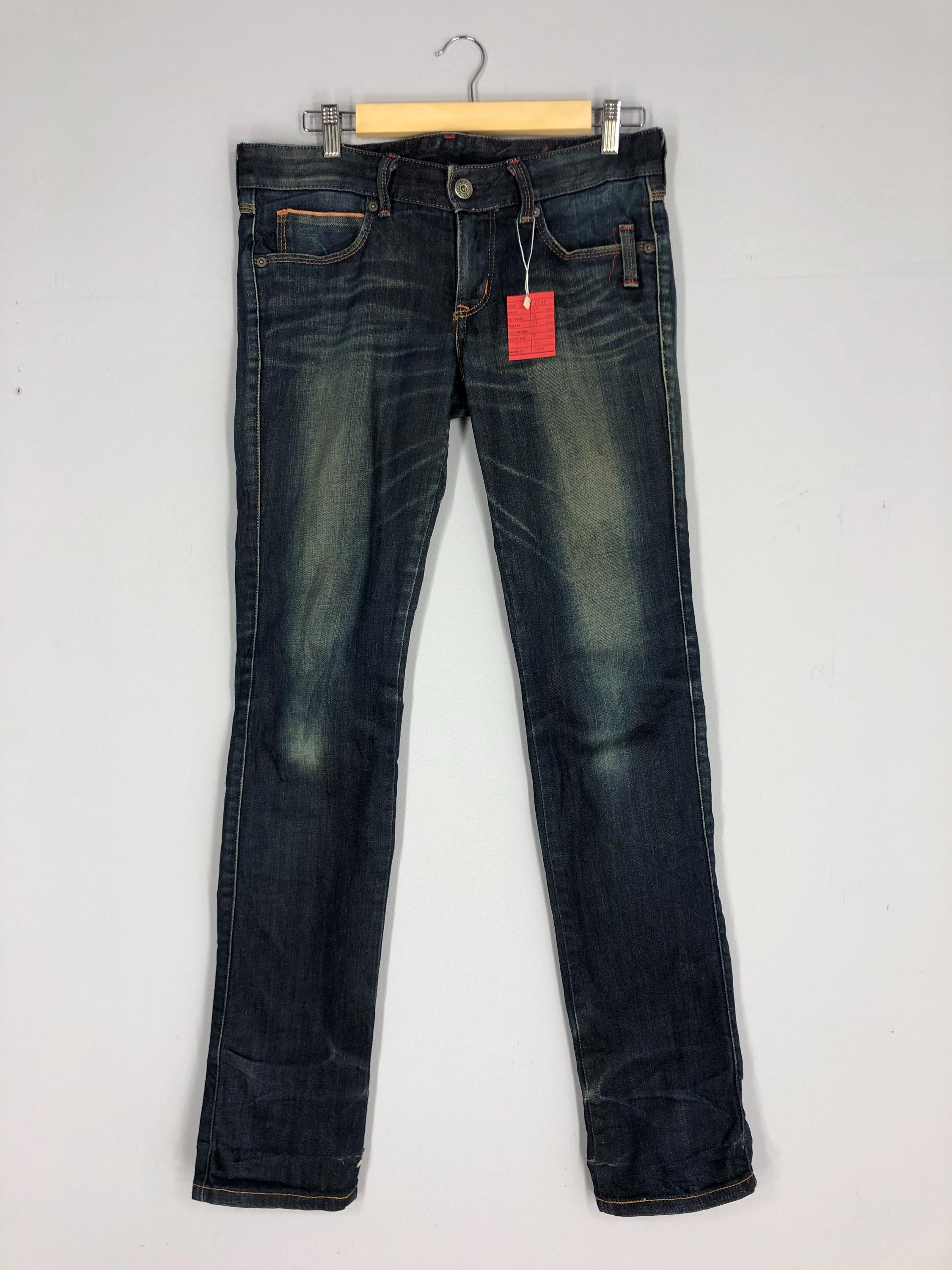 EDWIN EXS404【34x32】EXCLUSIVE VINTAGE☆ブラックデニムパンツ 