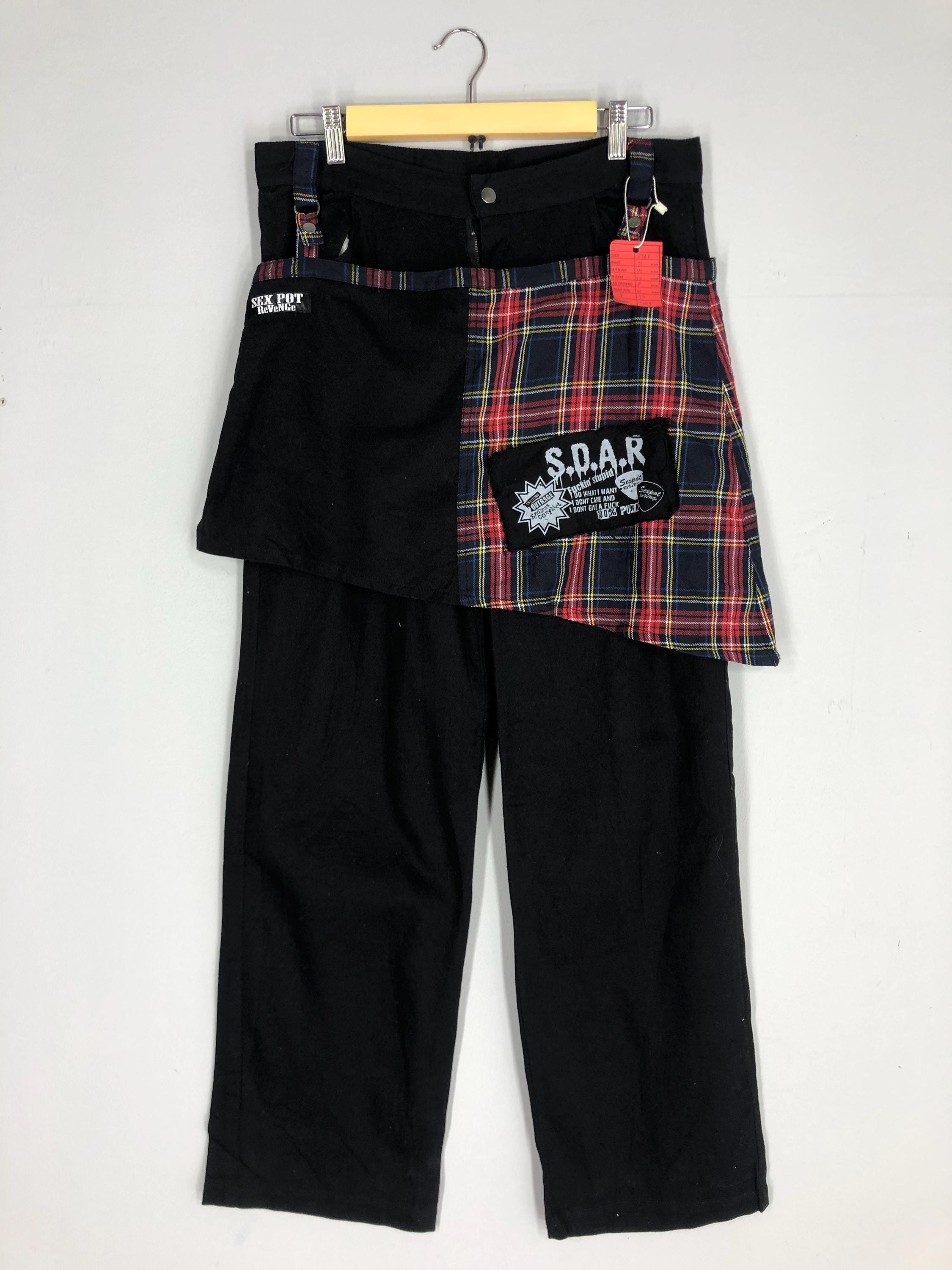 Size 32x40 Japanese Brand Sex Pot Revenge Bondage Punk Rockers