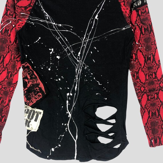 【新品未使用】SEX POT Revenge ブラック長袖Tシャツ Lサイズ Japanese Brand Sex Pot Revenge by the Roadside Punk Longsleeve T