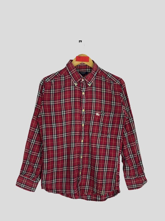 BURBERRY LONDON シャツ ノバチェック 90s Burberry london ノバチェックシャツ