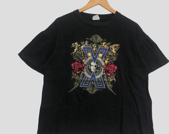 Vintage 90s X Japan Tour T-shirt: Double Sided Graphic Band Tee - Etsy