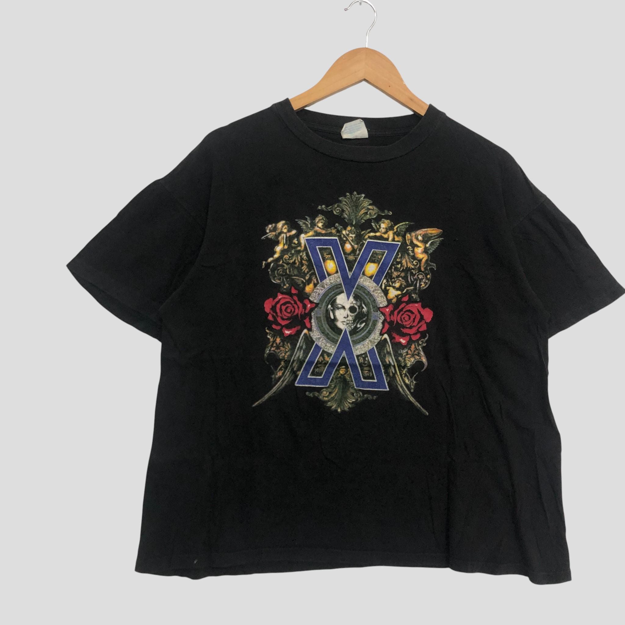 希少 90s Riot ヴィンテージ バンドTシャツ 歌舞伎 JAPANツアー Vintage 90s X Japan Tour T-shirt: Double Sided Graphic Band Tee - Etsy