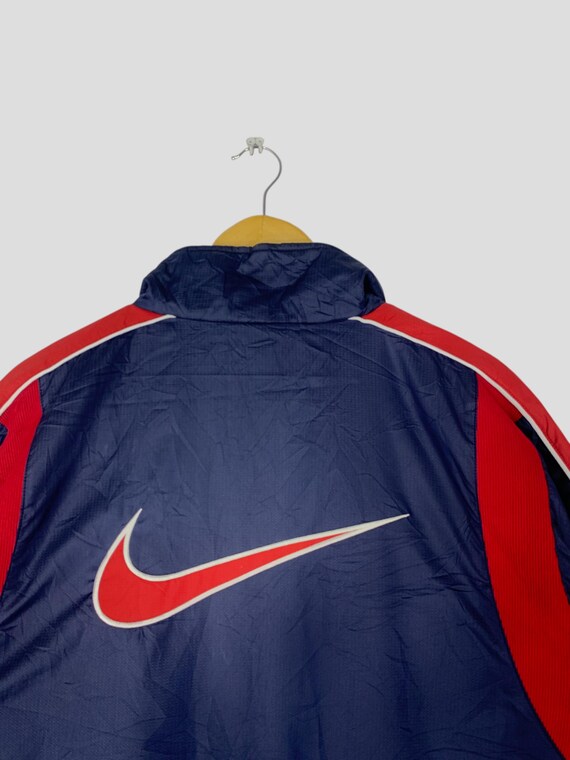 Vintage 90's Nike Swoosh Blue Training Jacket Xlarge Nike Swoosh