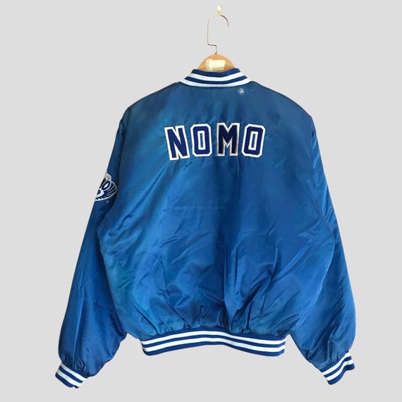 Dodgers ボンバージャケット NOMO背番号16・サイズL・当時物 Vintage 1995 HIDEO NOMO DODGERS Varsity Jacket Mlb Baseball Large