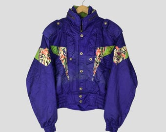 Vintage Killy Ski Wear Multicolor Hoodie: 90s Spectrum Prism Jacket