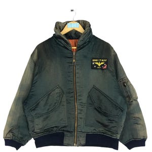 ジャケット・アウター 90s GREENBRIER MA-1 jacket olive LARGE ジャケット・アウター 90s GREENBRIER MA-1 jacket olive LARGE