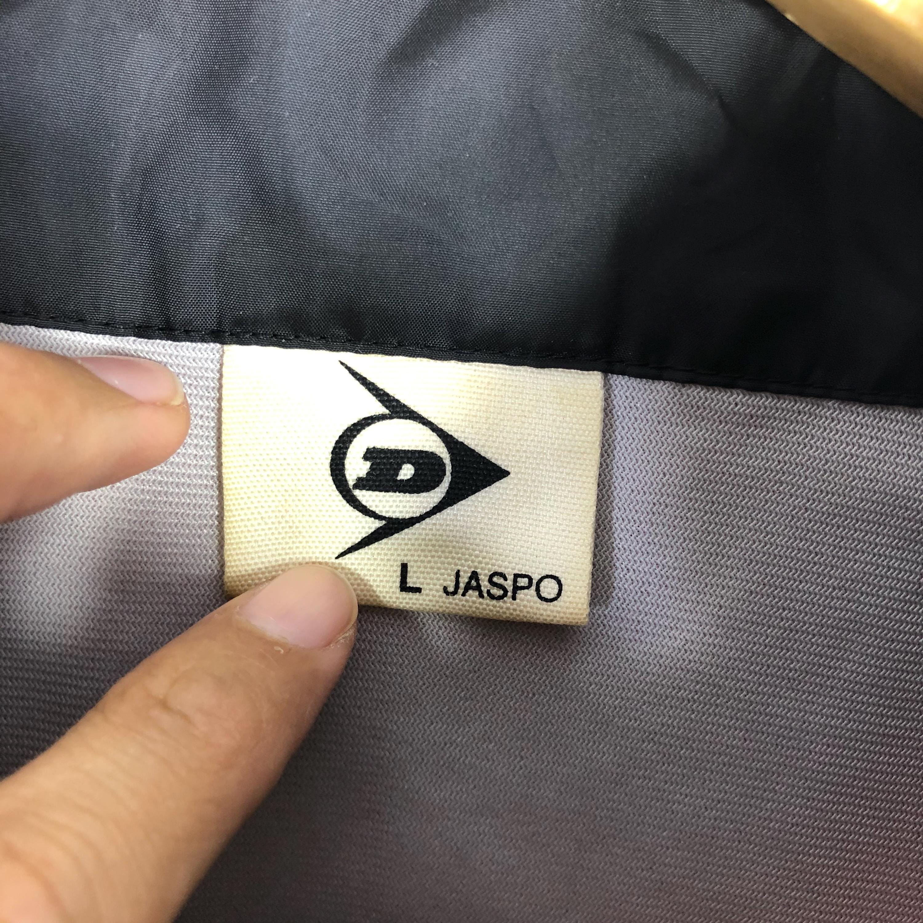 ヴィンテージ 90年代 ダンロップ ジッパー ジャケット ラージ 