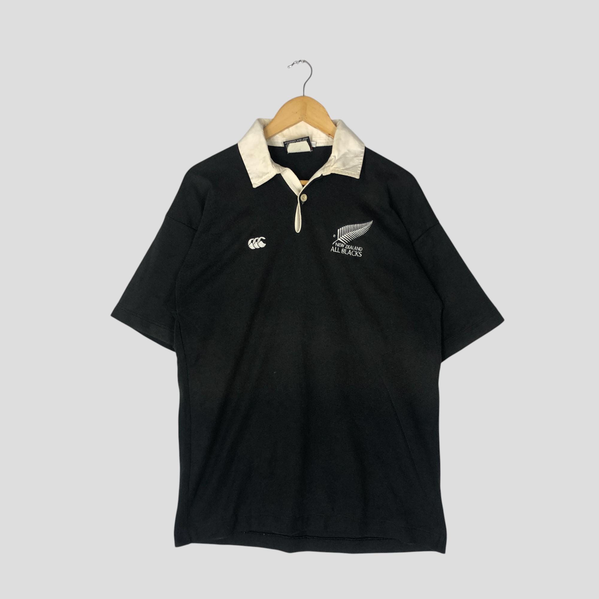 90s CANTERBURY ニュージーランド製 オールブラックス 古着 M Vintage 90s Canterbury New Zealand All Blacks Steinlager