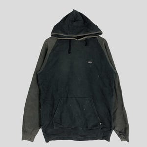 Vintage Y2K Beaumere Full Print Hoodie/size L/black Colour