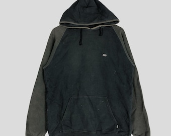 00s coating hoodie Y2K japanese label 平成 Vintage LUCKY BRAND