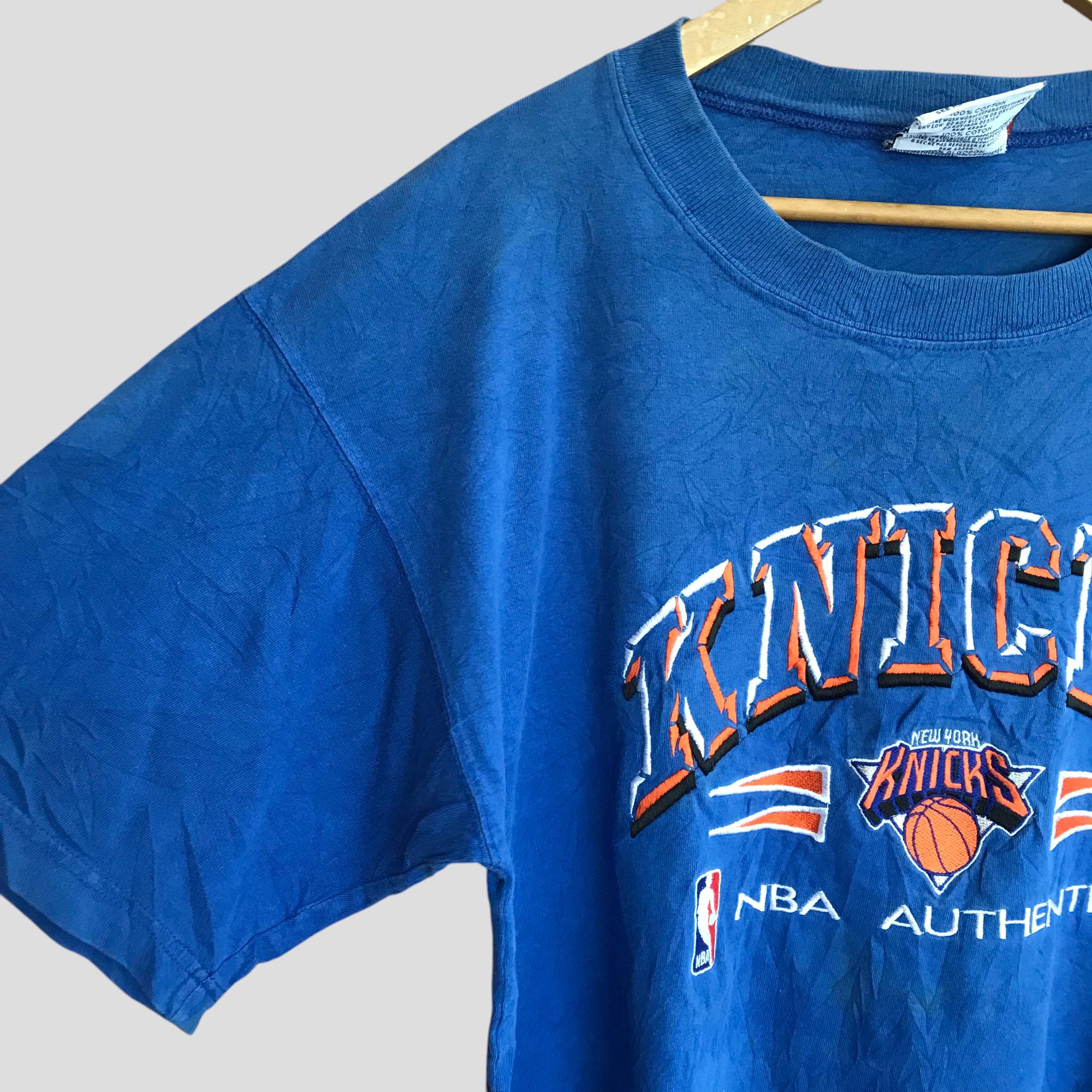 Vintage New York Knicks T-shirt: 1990s NBA Ewing Tee, Made in USA